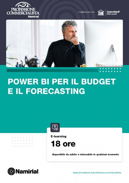 POWER BI PER IL BUDGET E IL FORECASTING