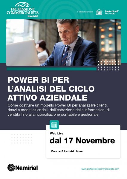 POWER BI PER L’ANALISI DEL CICLO ATTIVO AZIENDALE