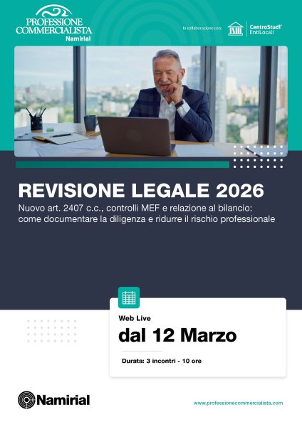 REVISIONE LEGALE 2026