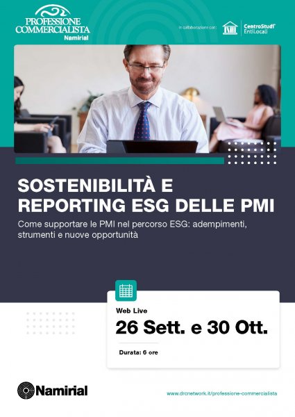 SOSTENIBILITA’ E REPORTING ESG DELLE PMI