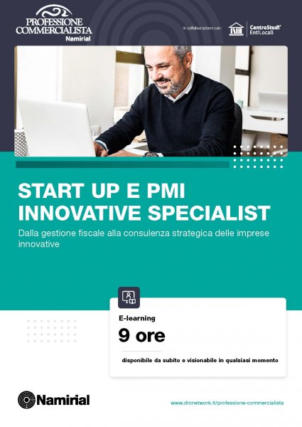 START UP E PMI INNOVATIVE SPECIALIST