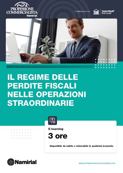 IL REGIME DELLE PERDITE FISCALI NELLE OPERAZIONI STRAORDINARIE