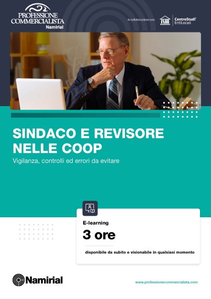 SINDACO E REVISORE NELLE COOP