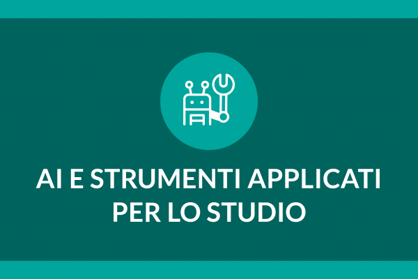 Area - AI E STRUMENTI APPLICATI PER LO STUDIO