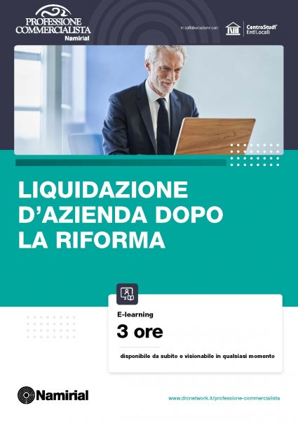 LIQUIDAZIONE D’AZIENDA DOPO LA RIFORMA