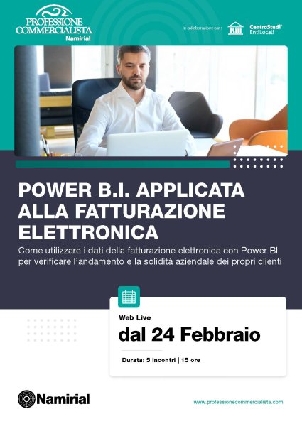 POWER B.I. APPLICATA ALLA FATTURAZIONE ELETTRONICA